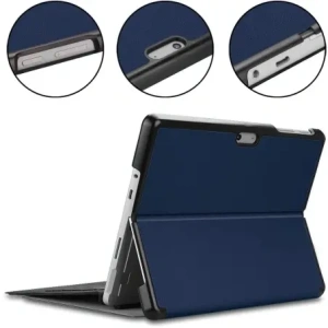 Bizon Case Tab Croc Microsoft Surface Go 3 / Go 2 / Go navy blue