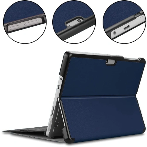 Buy Bizon Case Tab Croc Microsoft Surface Go 3 / Go 2 / Go navy blue - BIZ442 - {ean13} - Home Screen Store Europe