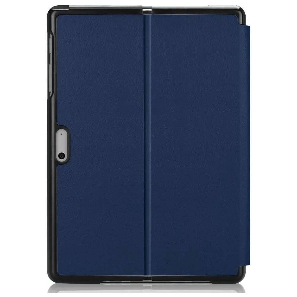 Etui Bizon Case Tab Croc do Microsoft Surface Go 3 / Go 2 / Go granatowe