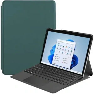 Kup Etui Bizon Case Tab Croc pro Microsoft Surface Go 3 / Go 2 / Go tmavě zelené - BIZ443 - {ean13} - Sklep Home Screen