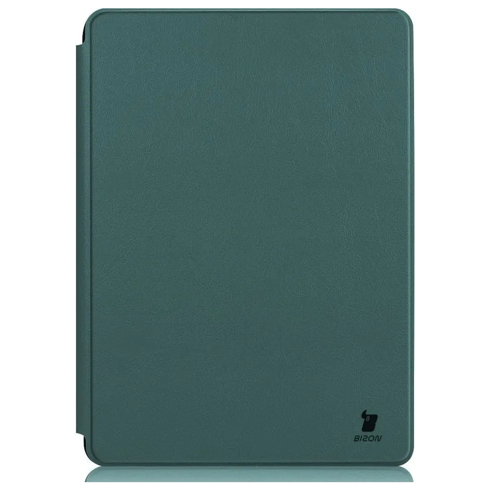 Etui Bizon Case Tab Croc do Microsoft Surface Go 3 / Go 2 / Go ciemnozielone