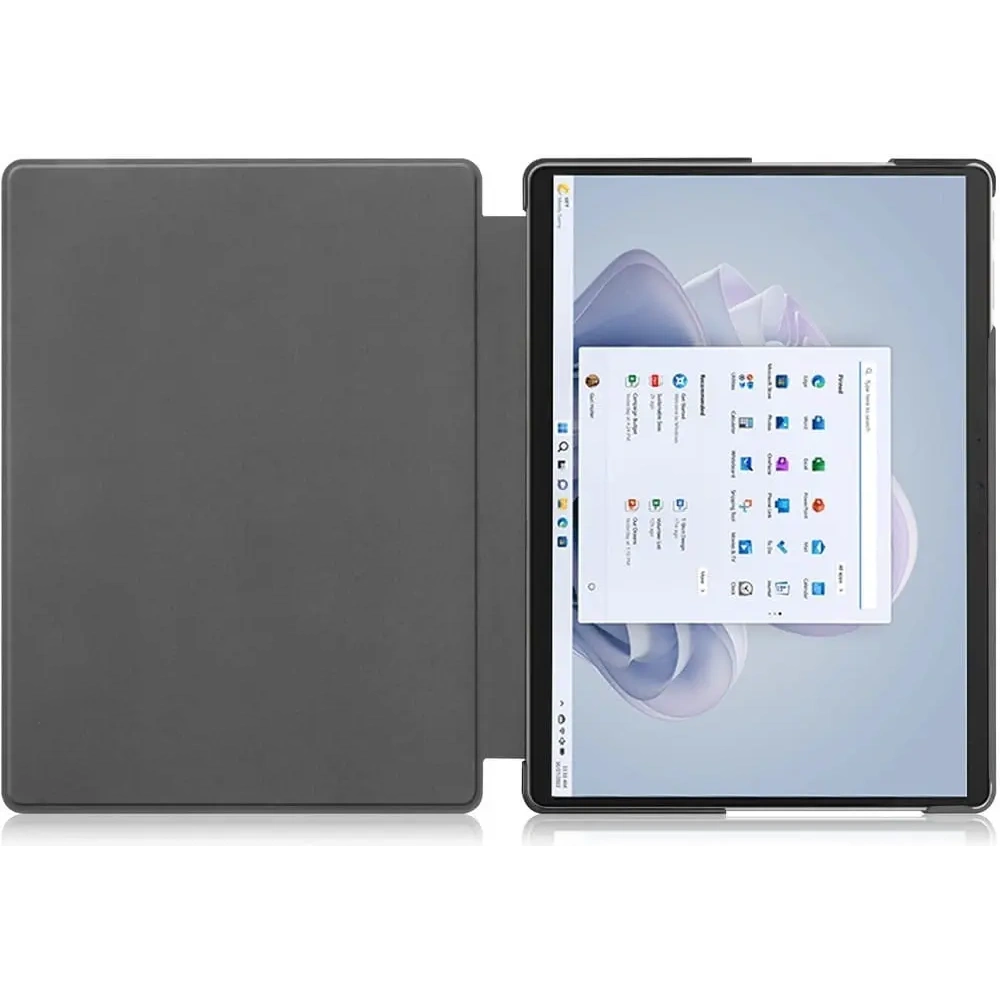 Etui Bizon Case Tab Croc do Microsoft Surface Pro 11 / 10 / 9 różowozłote