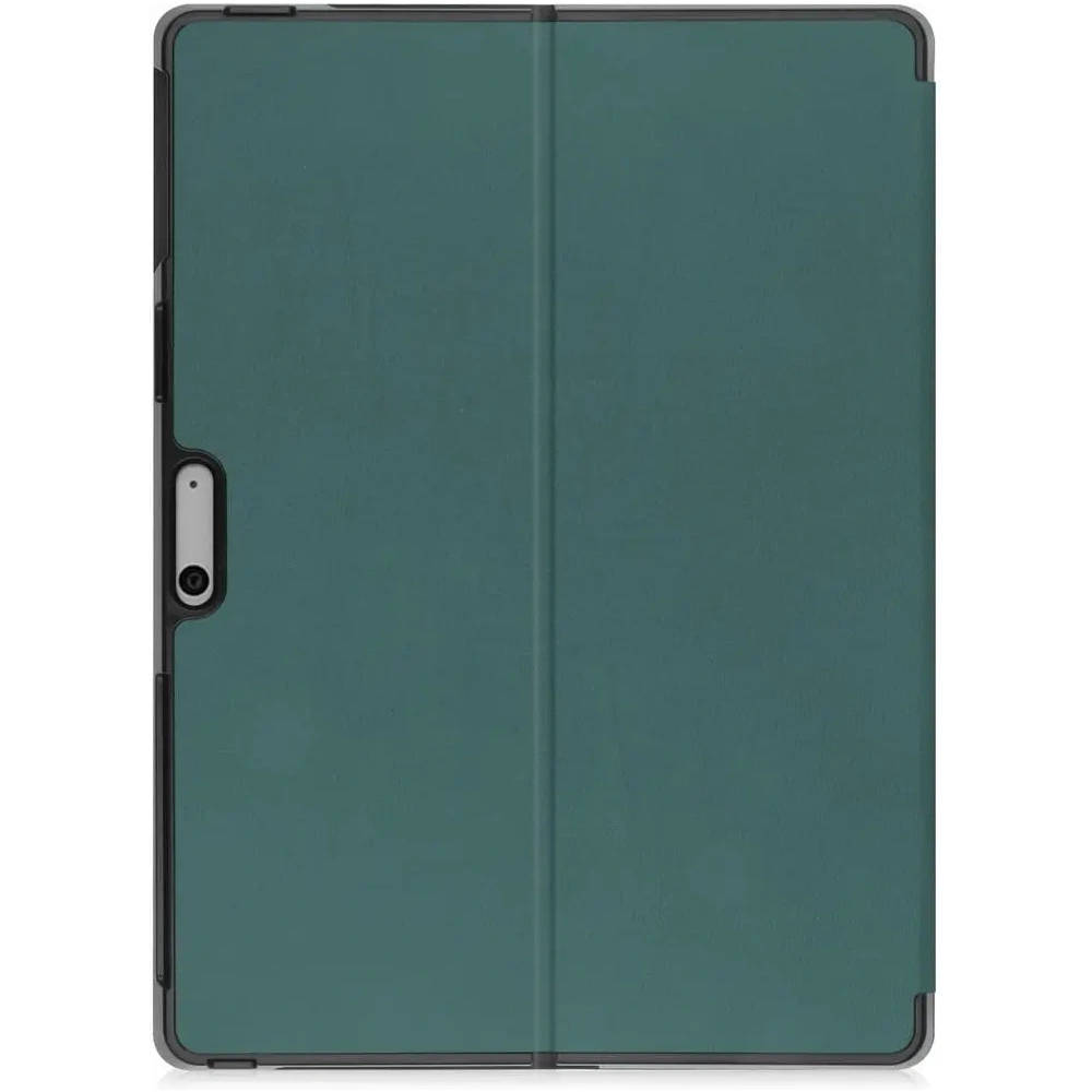 Etui Bizon Case Tab Croc do Microsoft Surface Pro 11 / 10 / 9 ciemnozielone