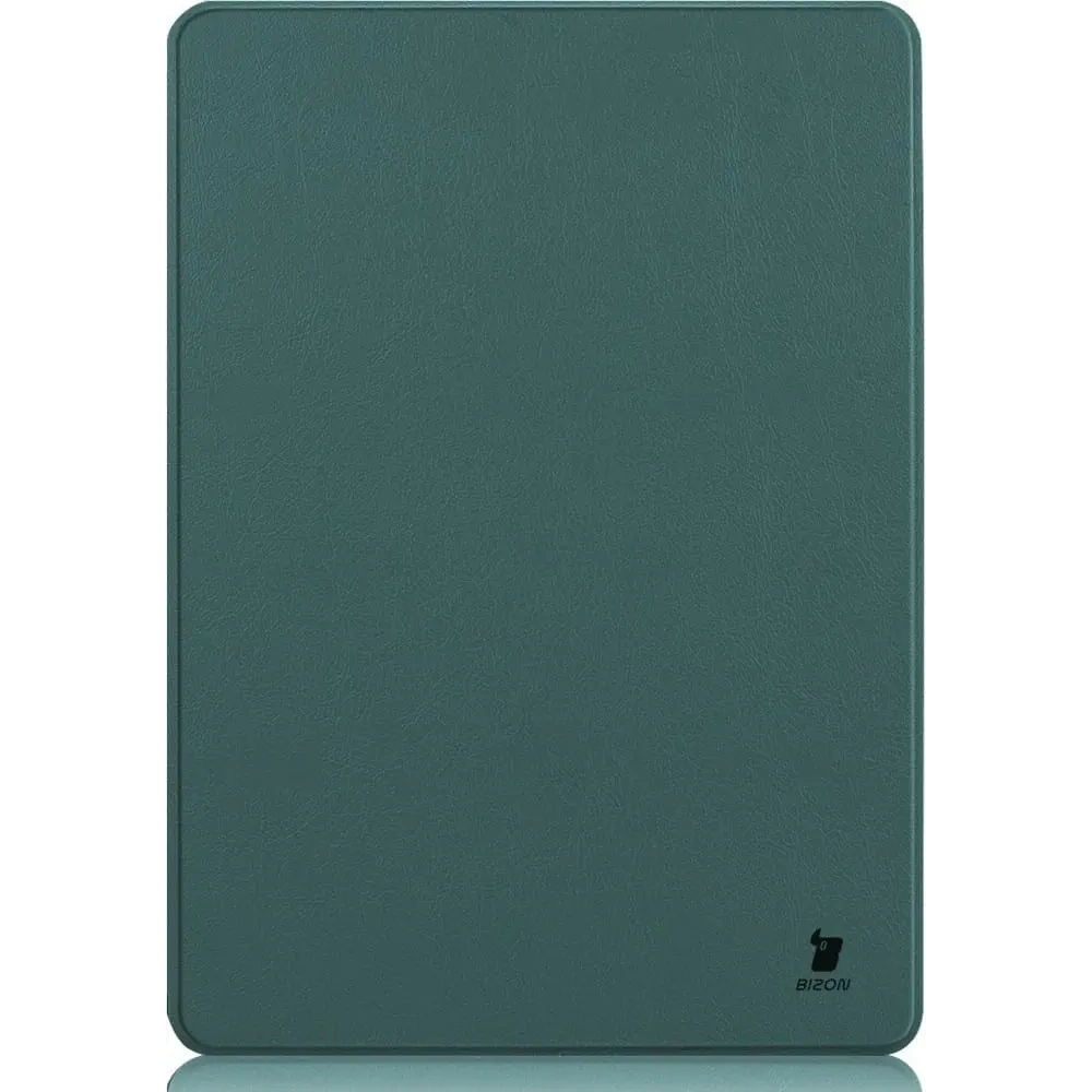 Etui Bizon Case Tab Croc do Microsoft Surface Pro 11 / 10 / 9 ciemnozielone
