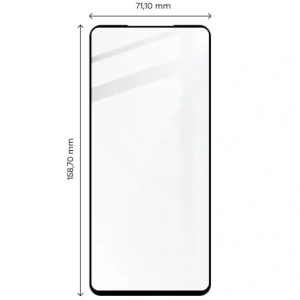 Szkło hartowane Bizon Glass Edge - [2 PACK] + ochrona na obiektyw Motorola Edge 30