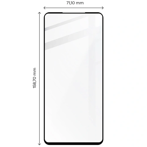 Kup Bizon Glass Edge edzett üveg - [2 PACK] + lencse védelem Motorola Edge 30 fekete - BIZ450 - {ean13} - Sklep Home Screen