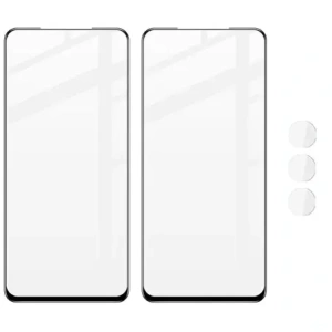 Szkło hartowane Bizon Glass Edge - [2 PACK] + ochrona na obiektyw Motorola Edge 30