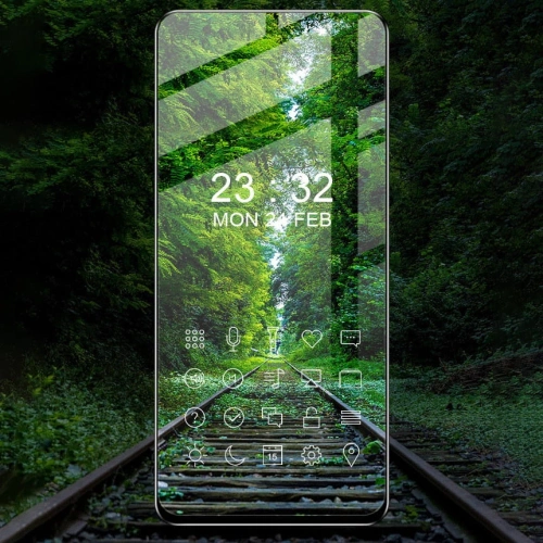 Kup Bizon Glass Edge edzett üveg - [2 PACK] + lencse védelem Motorola Edge 30 fekete - BIZ450 - {ean13} - Sklep Home Screen