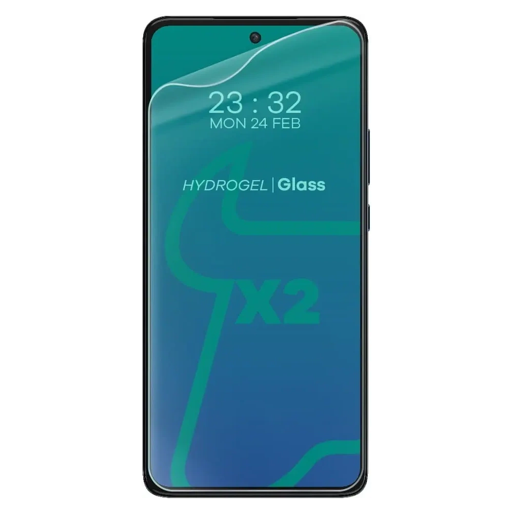 Folia hydrożelowa na ekran Bizon Glass Hydrogel Motorola Edge 30 [2 PACK]