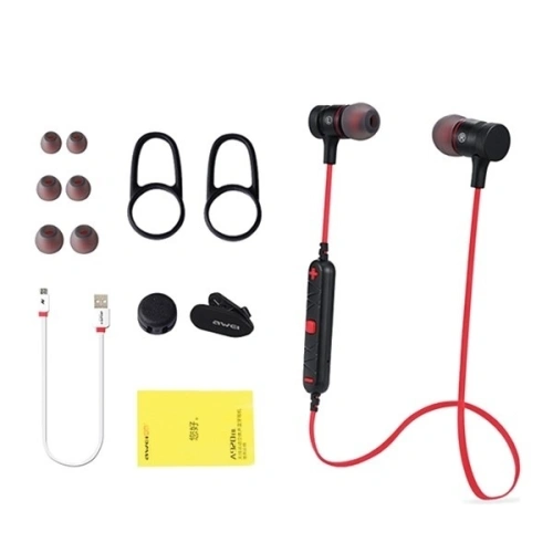 Kup AWEI Bluetooth Sport-Kopfhörer A920BL schwarz/schwarz magnetisch - AWEI029BLK - {ean13} - Sklep Home Screen