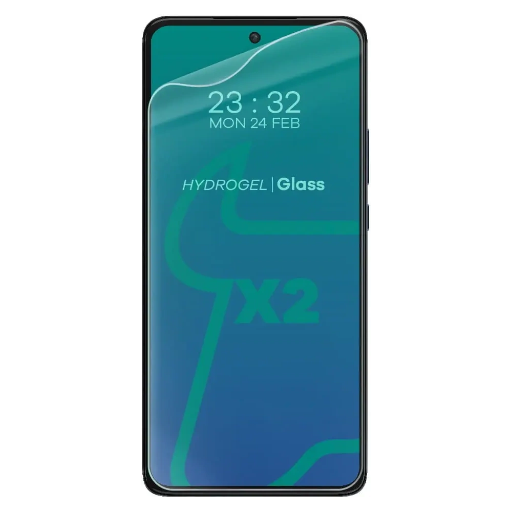 Folia hydrożelowa na ekran Bizon Glass Hydrogel Motorola Edge 30 [2 PACK]