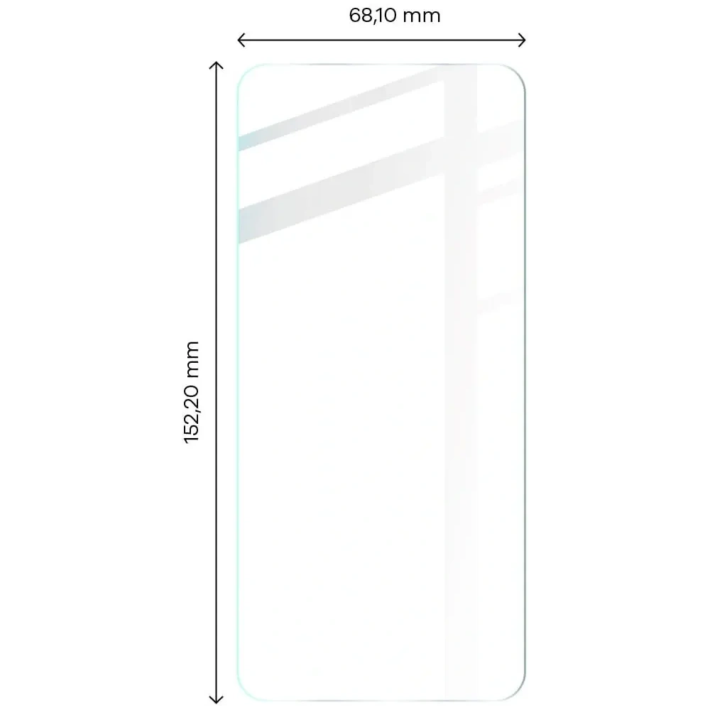 Szkło hartowane Bizon Glass Clear - 3 szt. + obiektyw Motorola Edge 30