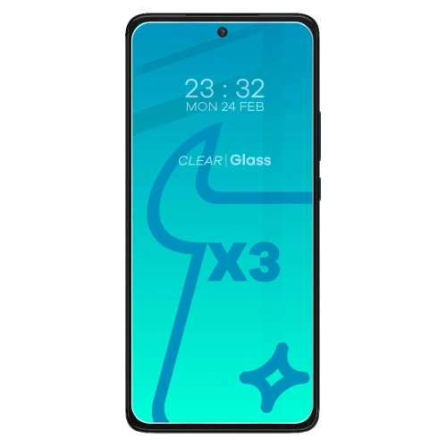 Buy Bizon Glass Clear tempered glass - 3 pcs. + lens glass Motorola Edge 30 - BIZ454 - {ean13} - Home Screen Store Europe