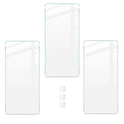 Buy Bizon Glass Clear tempered glass - 3 pcs. + lens glass Motorola Edge 30 - BIZ454 - {ean13} - Home Screen Store Europe