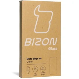 Szkło hartowane Bizon Glass Clear - 3 szt. + obiektyw Motorola Edge 30