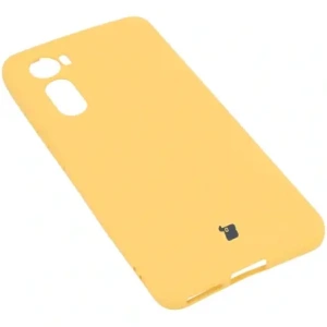 Etui Bizon Case Silicone do Motorola Edge 30 żółte