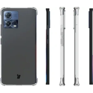 Bizon Case Clear Pack case + 2x screen film + lens protector Motorola Moto Edge 30 Fusion clear