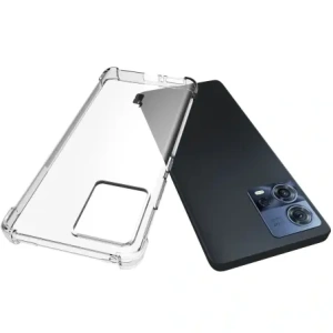 Bizon Case Clear Pack case + 2x screen film + lens protector Motorola Moto Edge 30 Fusion clear