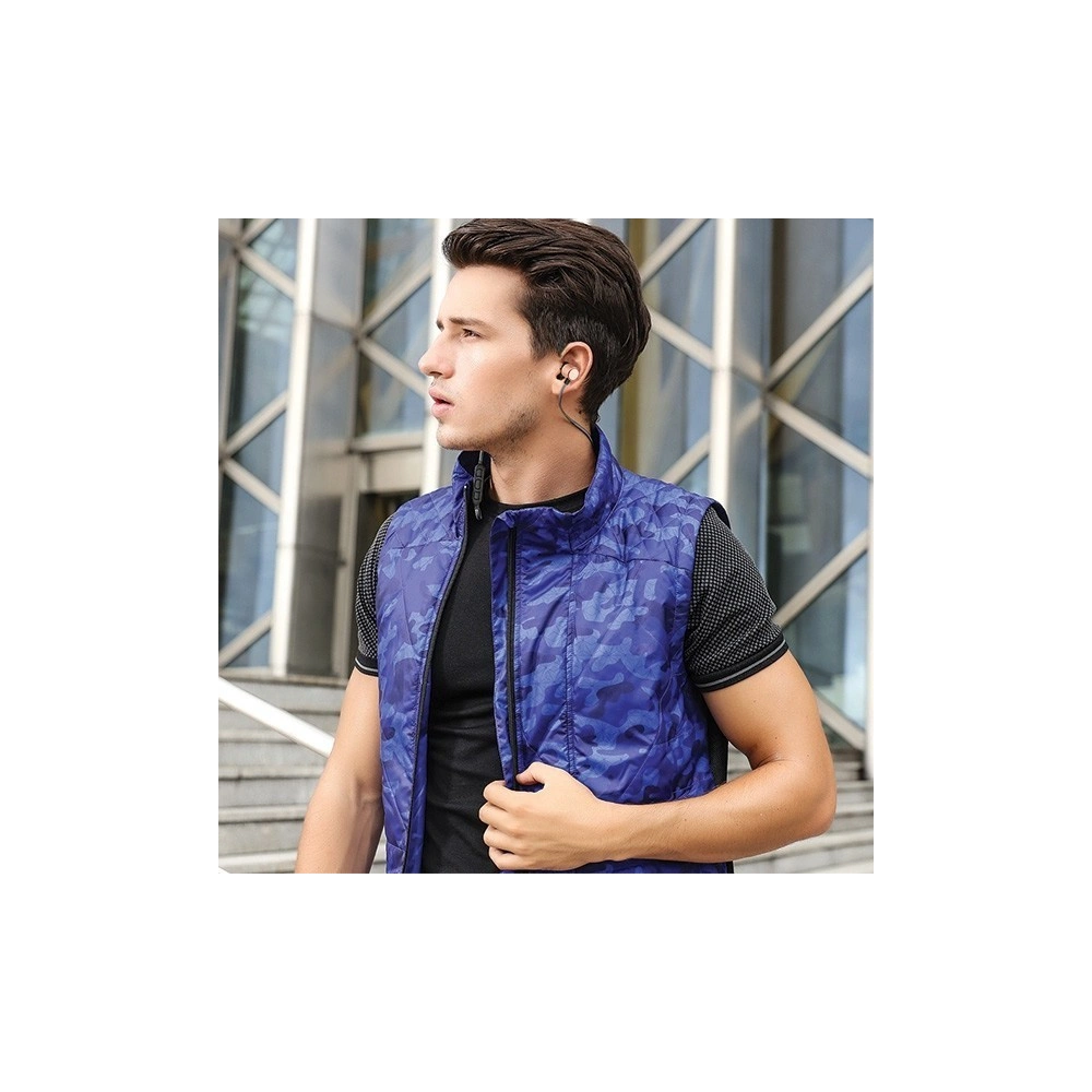 AWEI słuchawki sportowe Bluetooth AK2 czarny/black Magnetic switch