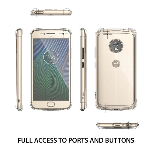 Buy Ringke Fusion Moto G5 Plus Smoke Black - RGK150SM - {ean13} - Home Screen Store Europe