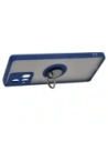 Kup Pouzdro s úchopem na prst Bizon Case Hybrid Ring pro Motorola Edge 30 Fusion, kouřové s modrým rámečkem. - BIZ457 - {ean13} - Sklep Home Screen