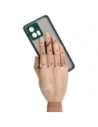 Kup Pouzdro s úchopem na prst Bizon Case Hybrid Ring pro Motorola Edge 30 Fusion v kouřovém provedení s tmavě zeleným rámem. - BIZ458 - {ean13} - Sklep Home Screen