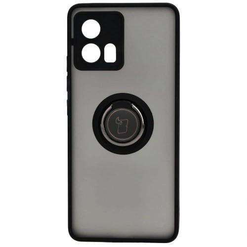 Buy Bizon Case Hybrid Ring Motorola Edge 30 Fusion smoky with a black frame - BIZ460 - {ean13} - Home Screen Store Europe