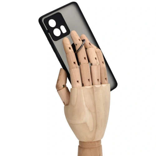 Kup Pouzdro s prstovým držákem Bizon Case Hybrid Ring pro Motorola Edge 30 Fusion kouřové s černým rámem - BIZ460 - {ean13} - Sklep Home Screen