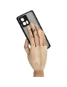Buy Bizon Case Hybrid Ring Motorola Edge 30 Fusion smoky with a black frame - BIZ460 - {ean13} - Home Screen Store Europe