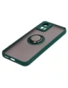 Kup Bizon Case Hybrid Ring Motorola Edge 30 Neo rauchig mit einem dunkelgrünen Rahmen - BIZ461 - {ean13} - Sklep Home Screen