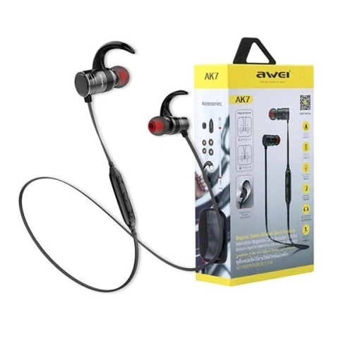 Kup AWEI sportos Bluetooth AK7 fülhallgató fekete Magnetic kapcsoló - AWEI031BLK - {ean13} - Sklep Home Screen