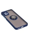 Kup Bizon Case Hybrid Ring Motorola Edge 30 Neo rauchig mit einem navyblauen Rahmen - BIZ462 - {ean13} - Sklep Home Screen