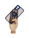 Kup Bizon Case Hybrid Ring Motorola Edge 30 Neo rauchig mit einem navyblauen Rahmen - BIZ462 - {ean13} - Sklep Home Screen
