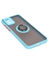 Buy Bizon Case Hybrid Ring Motorola Edge 30 Neo smoky with a light blue frame - BIZ465 - {ean13} - Home Screen Store Europe