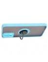 Buy Bizon Case Hybrid Ring Motorola Edge 30 Neo smoky with a light blue frame - BIZ465 - {ean13} - Home Screen Store Europe