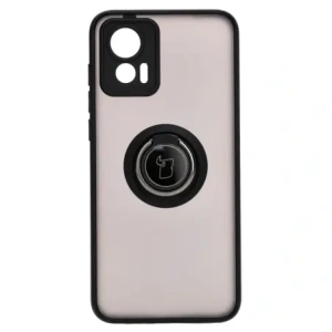 Buy Bizon Case Hybrid Ring Motorola Edge 30 Neo smoky with a black frame - BIZ466 - {ean13} - Home Screen Store Europe