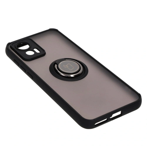 Kup Bizon Case Hybrid Ring Motorola Edge 30 Neo smoky mit einem schwarzen Rahmen - BIZ466 - {ean13} - Sklep Home Screen