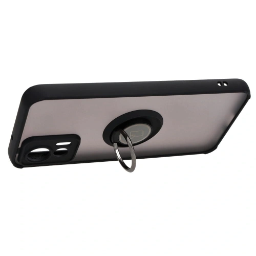 Kup Bizon Case Hybrid Ring Motorola Edge 30 Neo smoky mit einem schwarzen Rahmen - BIZ466 - {ean13} - Sklep Home Screen