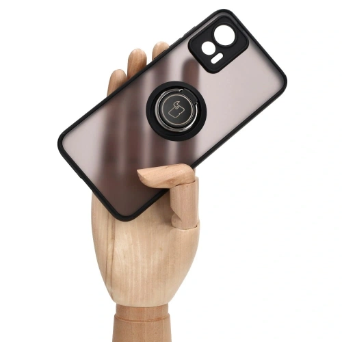 Kup Bizon Case Hybrid Gyűrű Motorola Edge 30 Neo füstös fekete kerettel - BIZ466 - {ean13} - Sklep Home Screen