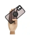 Kup Bizon Case Hybrid Gyűrű Motorola Edge 30 Neo füstös fekete kerettel - BIZ466 - {ean13} - Sklep Home Screen