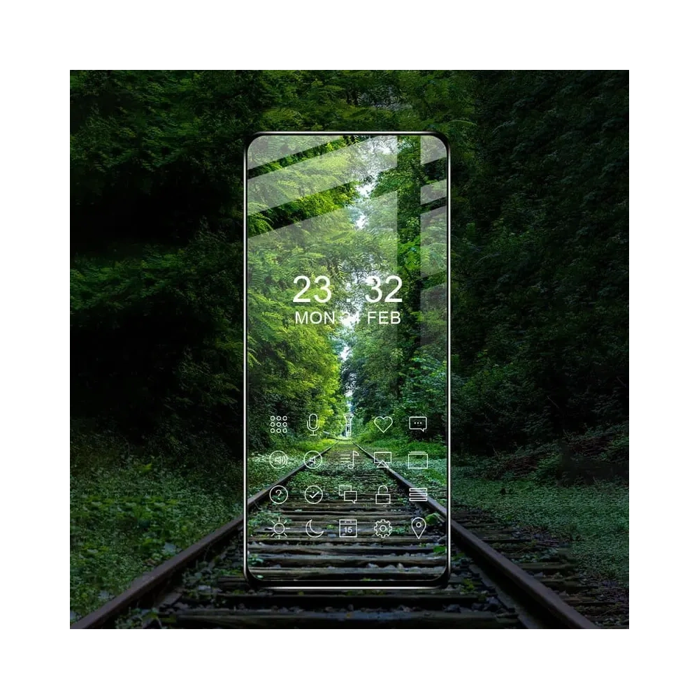 Szkło hartowane Bizon Glass Edge do Motorola Edge 30 Pro czarne