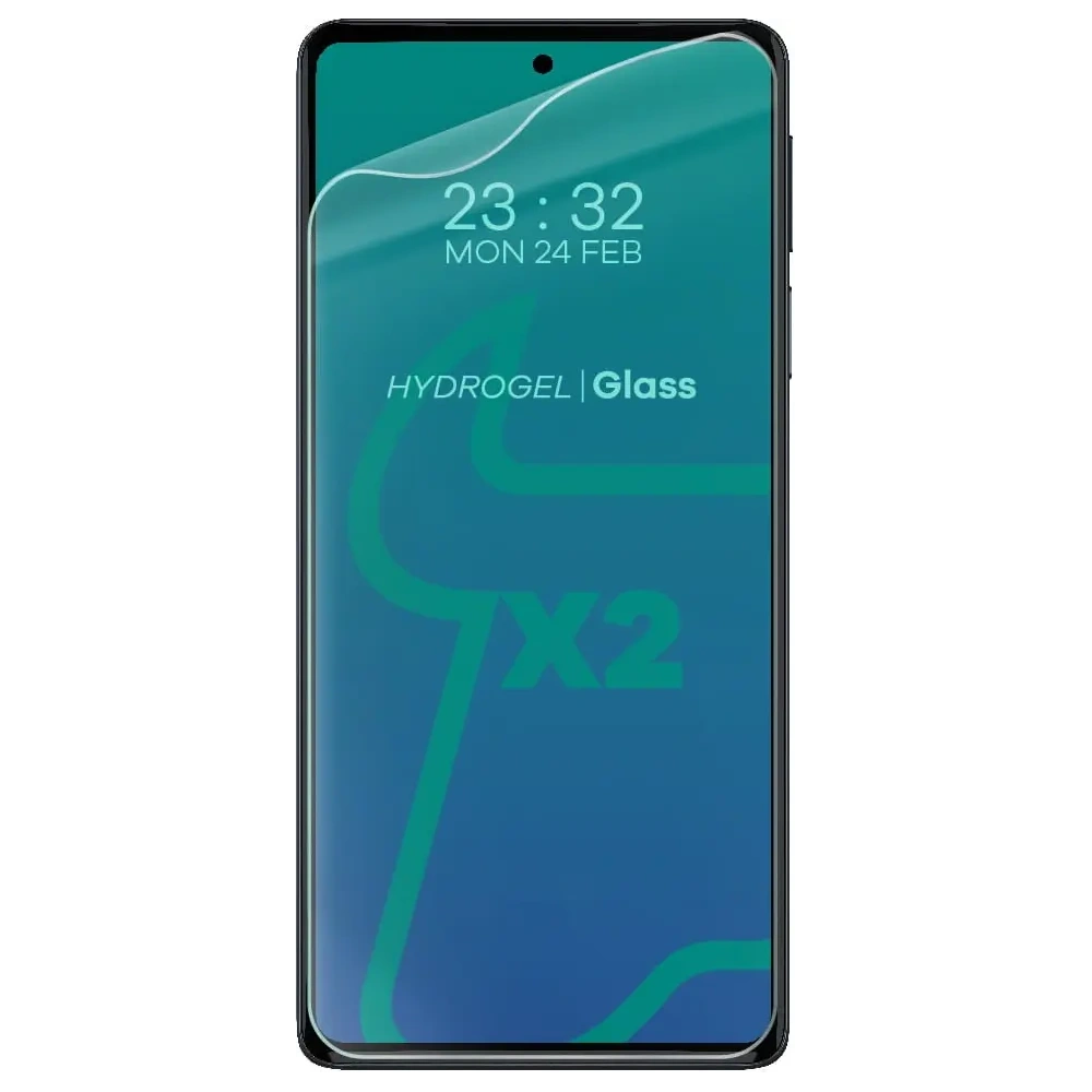 Folia hydrożelowa na ekran Bizon Glass Hydrogel Moto Edge 30 Pro [2 PACK]
