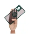 Buy Bizon Case Hybrid Ring Motorola Edge 30 Ultra smoky with a dark green frame - BIZ472 - {ean13} - Home Screen Store Europe