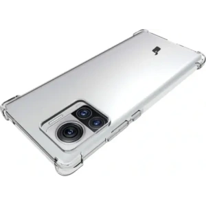 Bizon Case Clear Pack case + 2x screen film + lens protector Motorola Moto Edge 30 Ultra clear