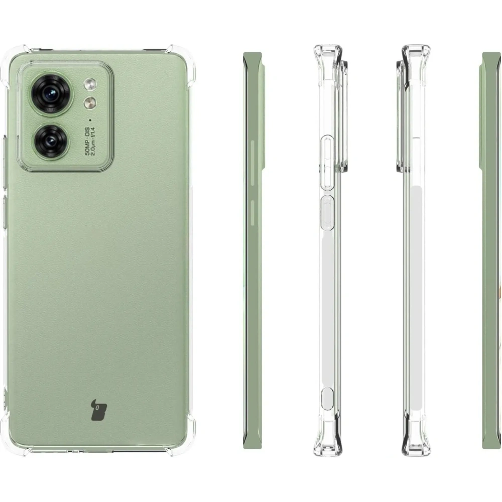 Elastyczne etui Bizon Case Salpa do Motorola Edge 40 przezroczyste