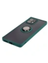 Kup Etui s úchytem na prst Bizon Case Hybrid Ring pro Motorola Edge 40 Pro kouřové s tmavě zeleným rámem - BIZ476 - {ean13} - Sklep Home Screen