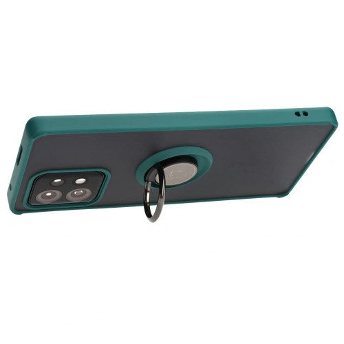 Kup Bizon Case Hybrid Gyűrű Motorola Edge 40 Pro füstös színben, sötétzöld kerettel - BIZ476 - {ean13} - Sklep Home Screen