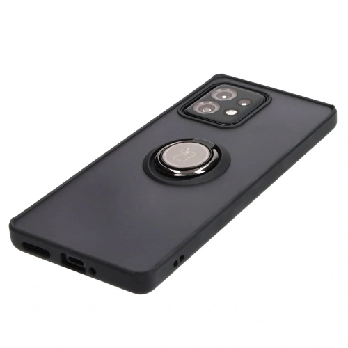 Buy Bizon Case Hybrid Ring Motorola Edge 40 Pro smoky with a black frame - BIZ477 - {ean13} - Home Screen Store Europe