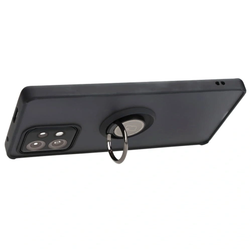 Buy Bizon Case Hybrid Ring Motorola Edge 40 Pro smoky with a black frame - BIZ477 - {ean13} - Home Screen Store Europe