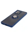 Buy Bizon Case Hybrid Ring Motorola Edge 40 Pro smoky with a navy blue frame - BIZ478 - {ean13} - Home Screen Store Europe